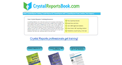 Desktop Screenshot of crystalreportsbook.com