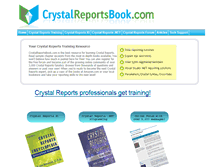 Tablet Screenshot of crystalreportsbook.com